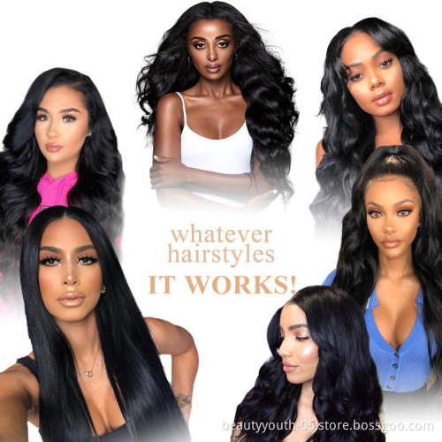 Pixie Curly Virgin Human Hair Bundles with Closure 10A Grade Weave Hair pixie curls vietnamese
